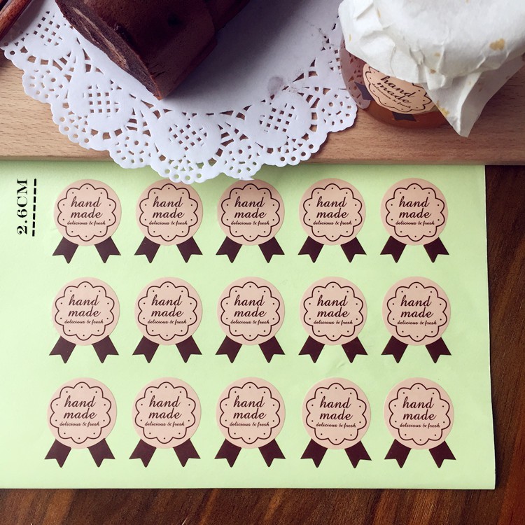 

VIN259 STICKER PACKING BAKING KUE COOKIES