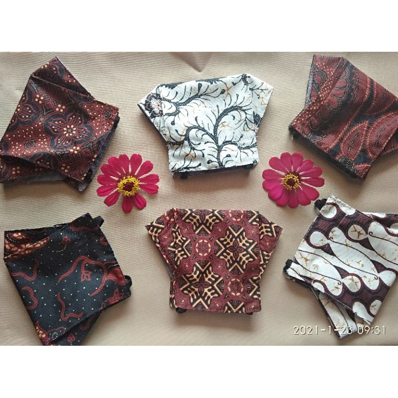 Masker 3D/Masker 3D batik/Masker terbaru