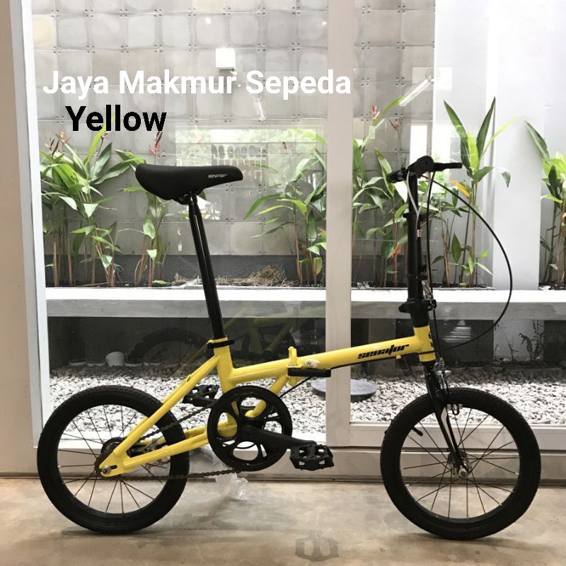 Sepeda Lipat folding bike 16 20 inch Senator  single speed / 7 speed