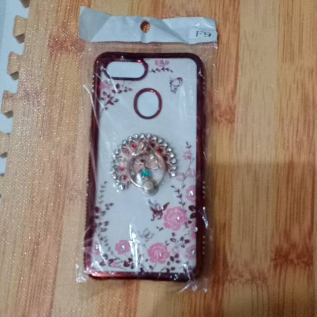 Case Diamond+ring F9 OPPO
