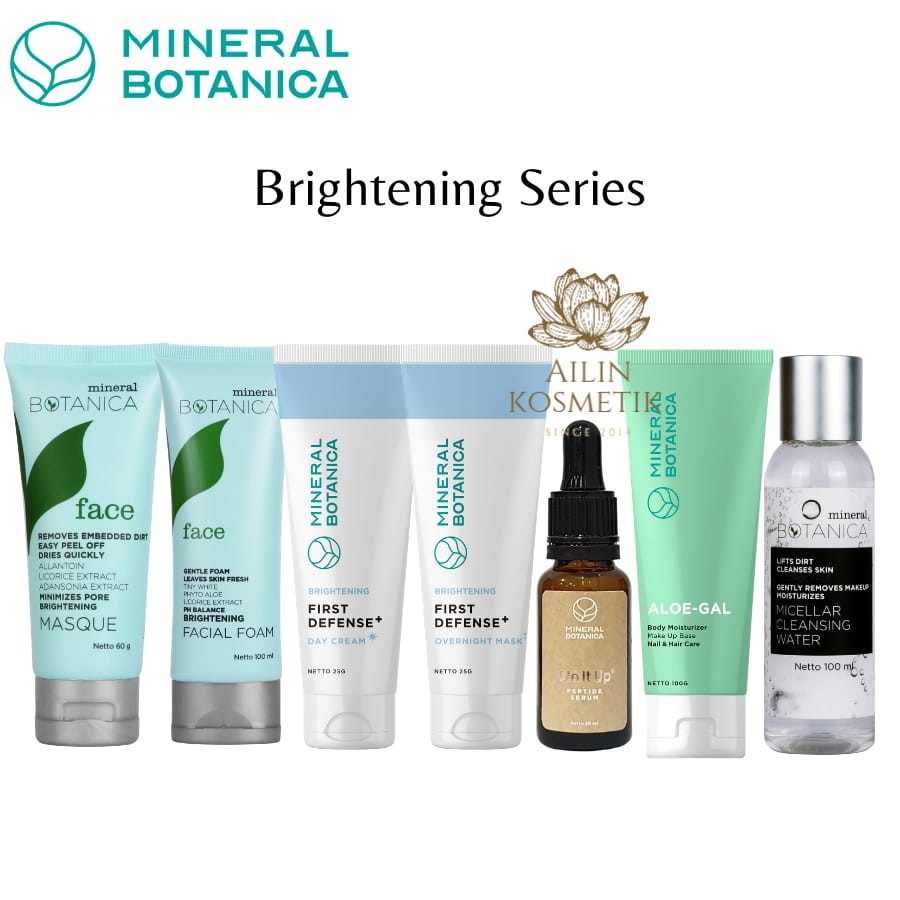 Mineral Botanica Brightening Series by Ailin Kosmetik