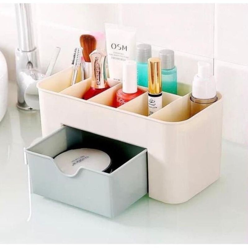 Rak Kosmetik Plastik Murah / Tempat Kosmetik / Rak Make Up / Tempat Make Up Organizer Serbaguna