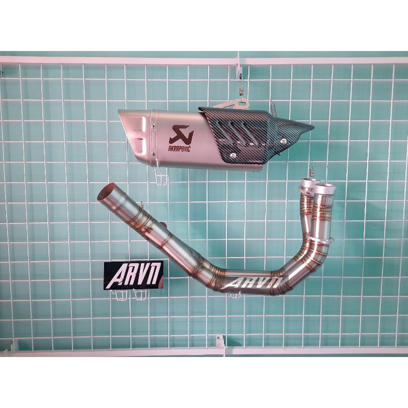 FULLSYSTEM AKRAPOVIC KNALPOT IMPORT FOR KAWASAKI ER6/ER6N/ER6F