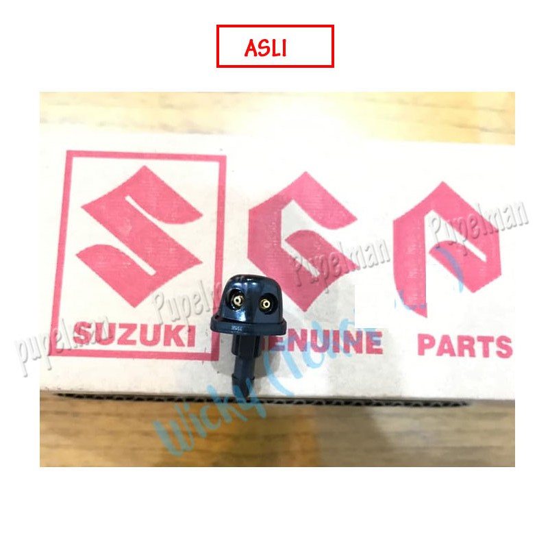 ORI mata nosel Semprotan Air wiper Wifer Wiver Depan Suzuki Aerio Baleno Next-G nozel nozzle Dinamo