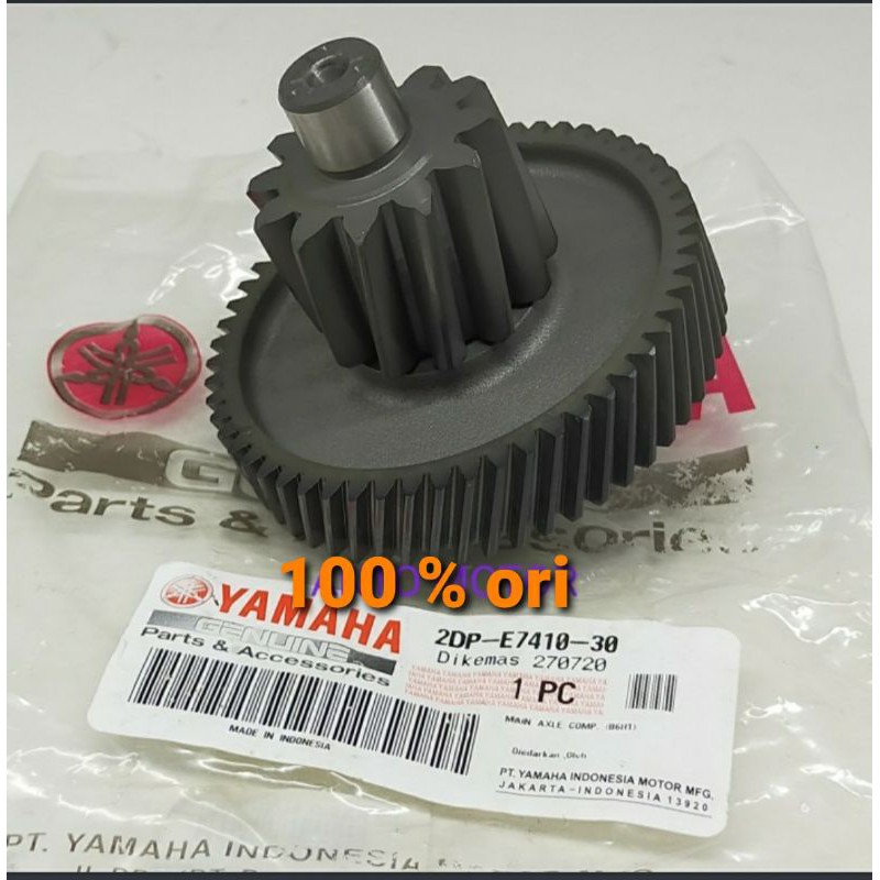 GIR GEAR GIGI RASIO DEPAN NMAX N MAX ASLI ORI YAMAHA 2DP E7410 31