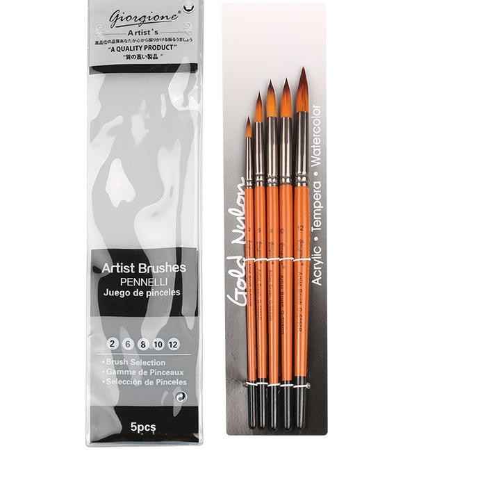 

^x-48 giorgione brush round set 5 G-5050R *