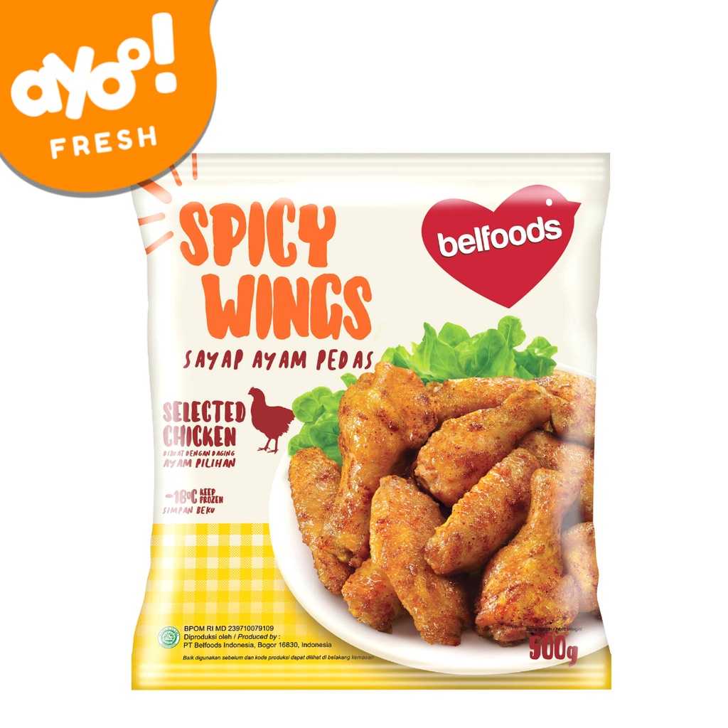 

Belfoods Favorite Spicy Wings 500 g Pack