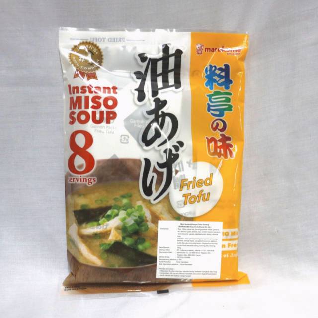 

MARUKOME MISO SOUP(FRIED TOFU) 152gr JAPAN