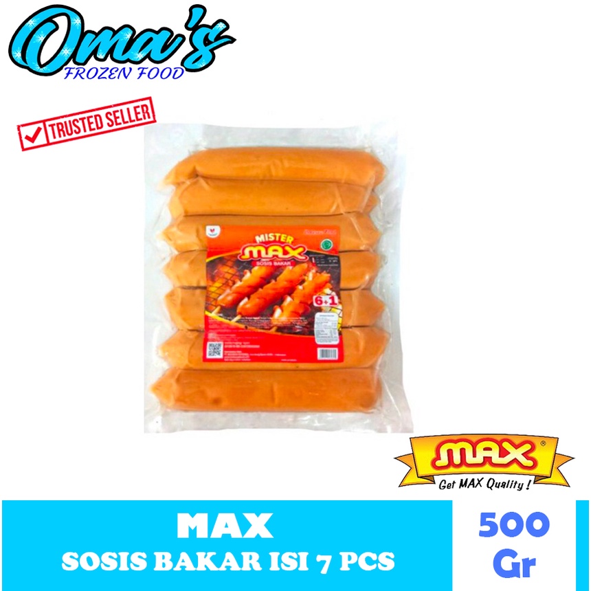 

MAX SOSIS BAKAR ISI 7PCS 500GR