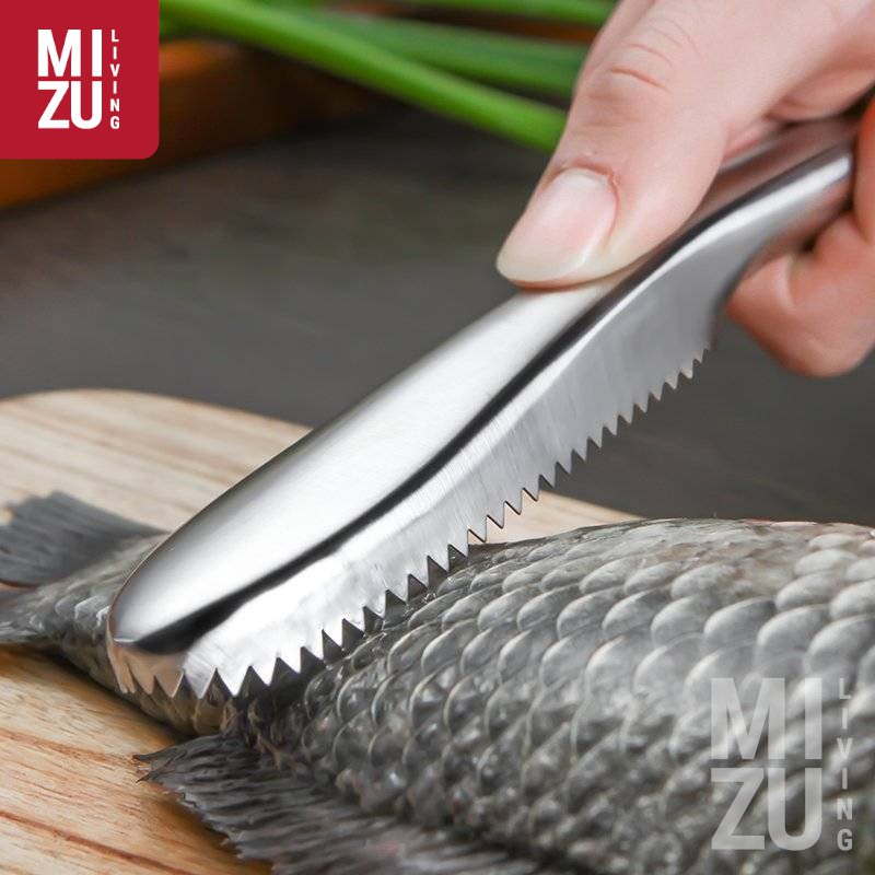 JAWS Fish Scaler Alat Pembersih Sisik Ikan JUMBO Stainless Steel