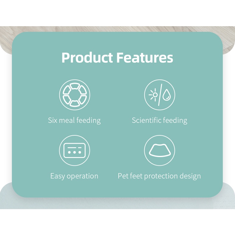 PETWANT F6 Smart Pet Feeder Automatic Tempat Makanan Hewan Otomatis Anjing Dan Kucing