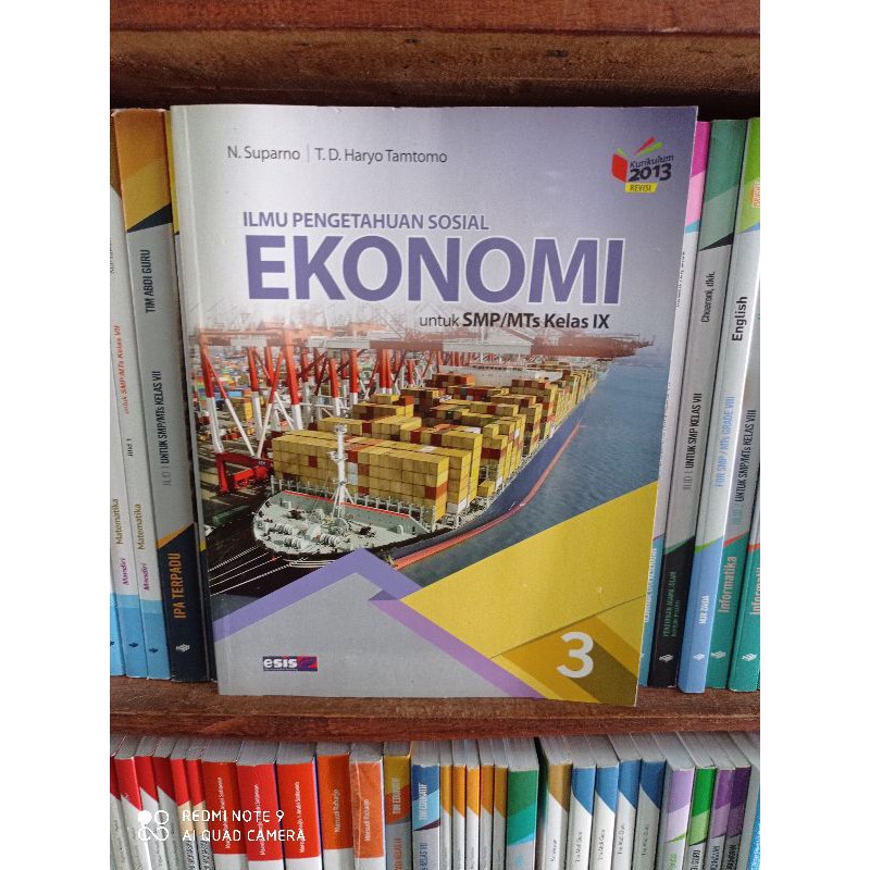 Buku IPS Ekonomi Kelas 9 Erlangga