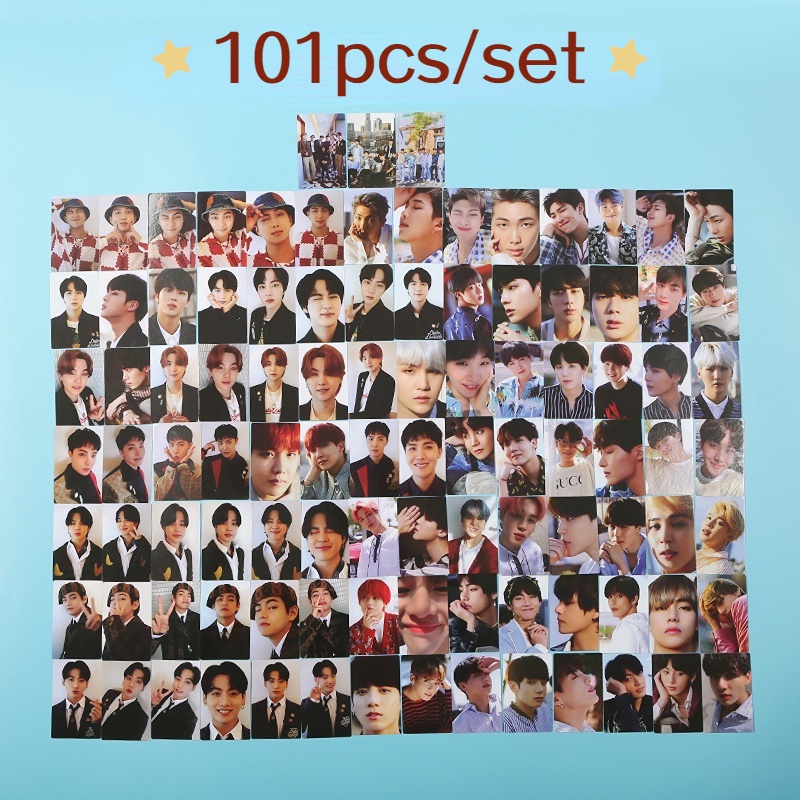 KPOP BTS 101pcs / set DICON 101 Photocard Collection ARMY Gift