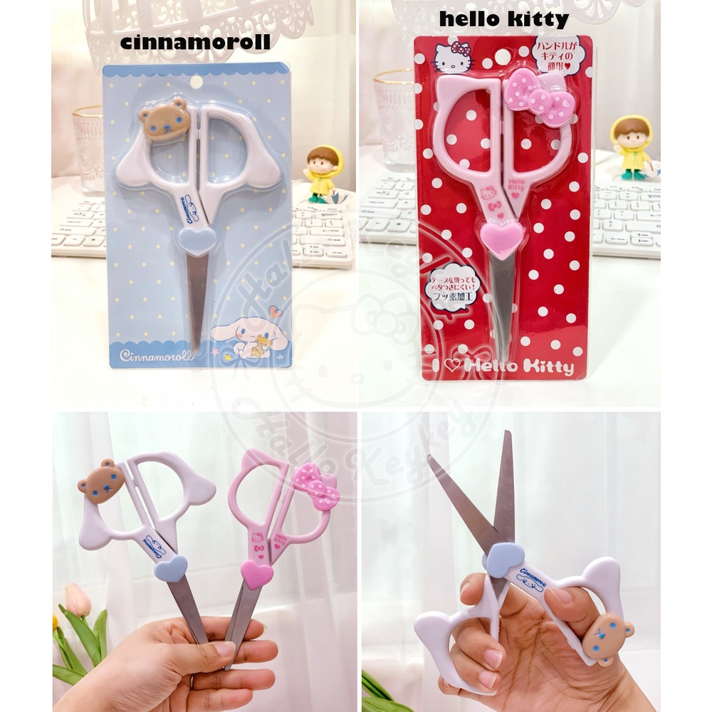 

gunting ukuran M hello kitty cinnamoroll