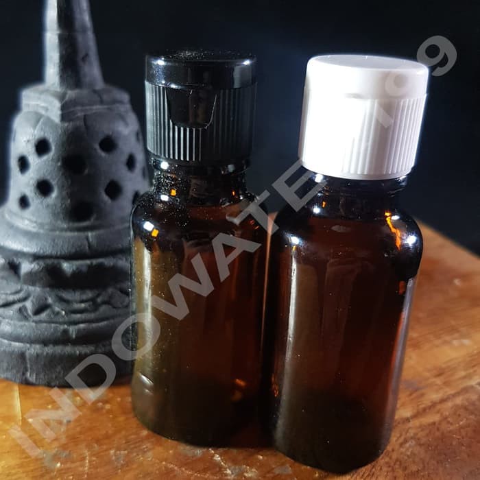 [Promo] BOTOL KACA AMBER 20 ML TUTUP FLIP TOP