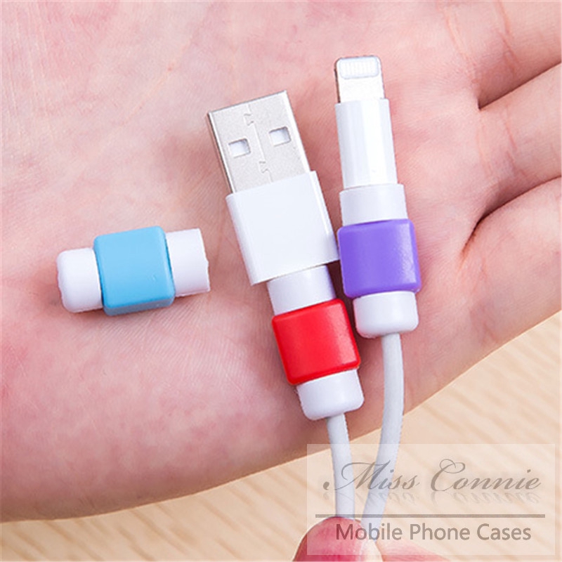 5pcs Pelindung Kabel Data / Charger USB untuk iPhone / Samsung / Oppo / Vivo / Xiaomi