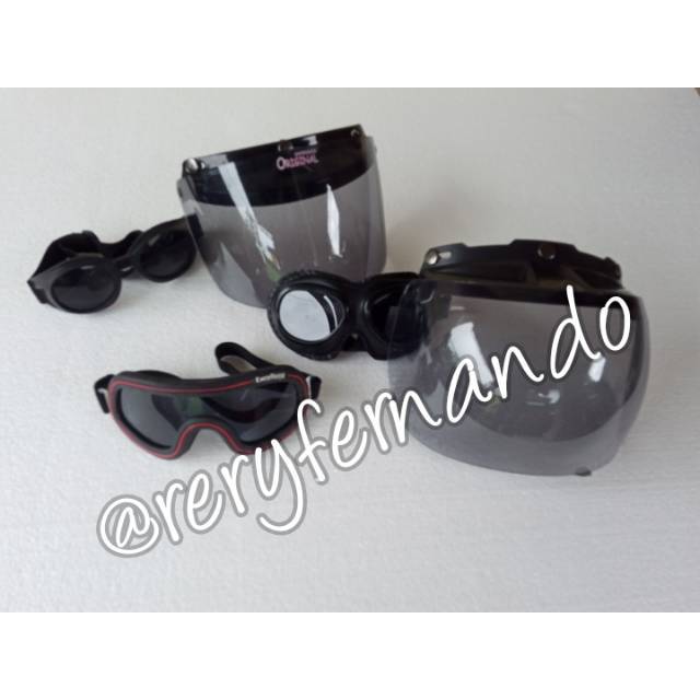 Aksesoris helm bogo murah kaca bogo