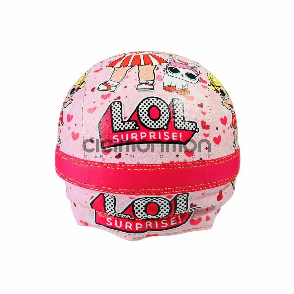 SPECIAL Helm Anak Cewek Retro LOL Surprise