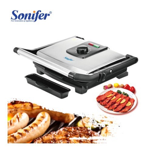 Sonifer Grill Elektrik SF-6012 Alat Panggangan Listrik Serbaguna