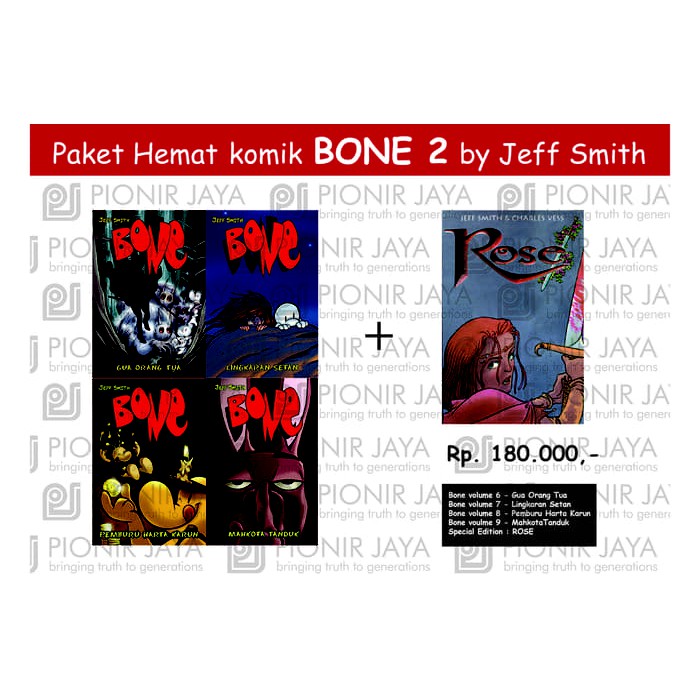 Paket Hemat BONE 2 by Jeff Smith
