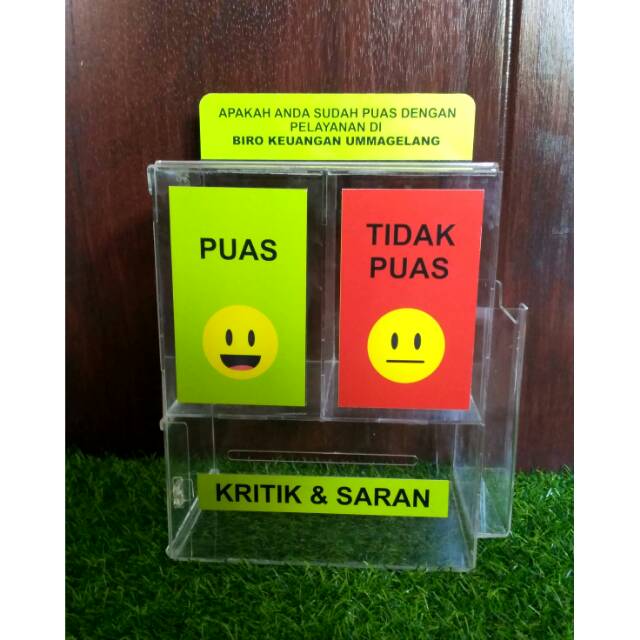 

Terbaru Box Kotak Saran Kotak Amal Akrilik Berkualitas