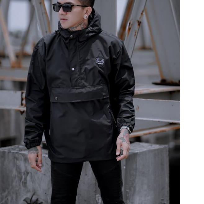 ♡ JAKET PRIA - JAKET CAGOULE BULLY INSIDE - JAKET CAGOULE BULLY - JAKET CASUAL PRIA - CAGOULE BULLY 