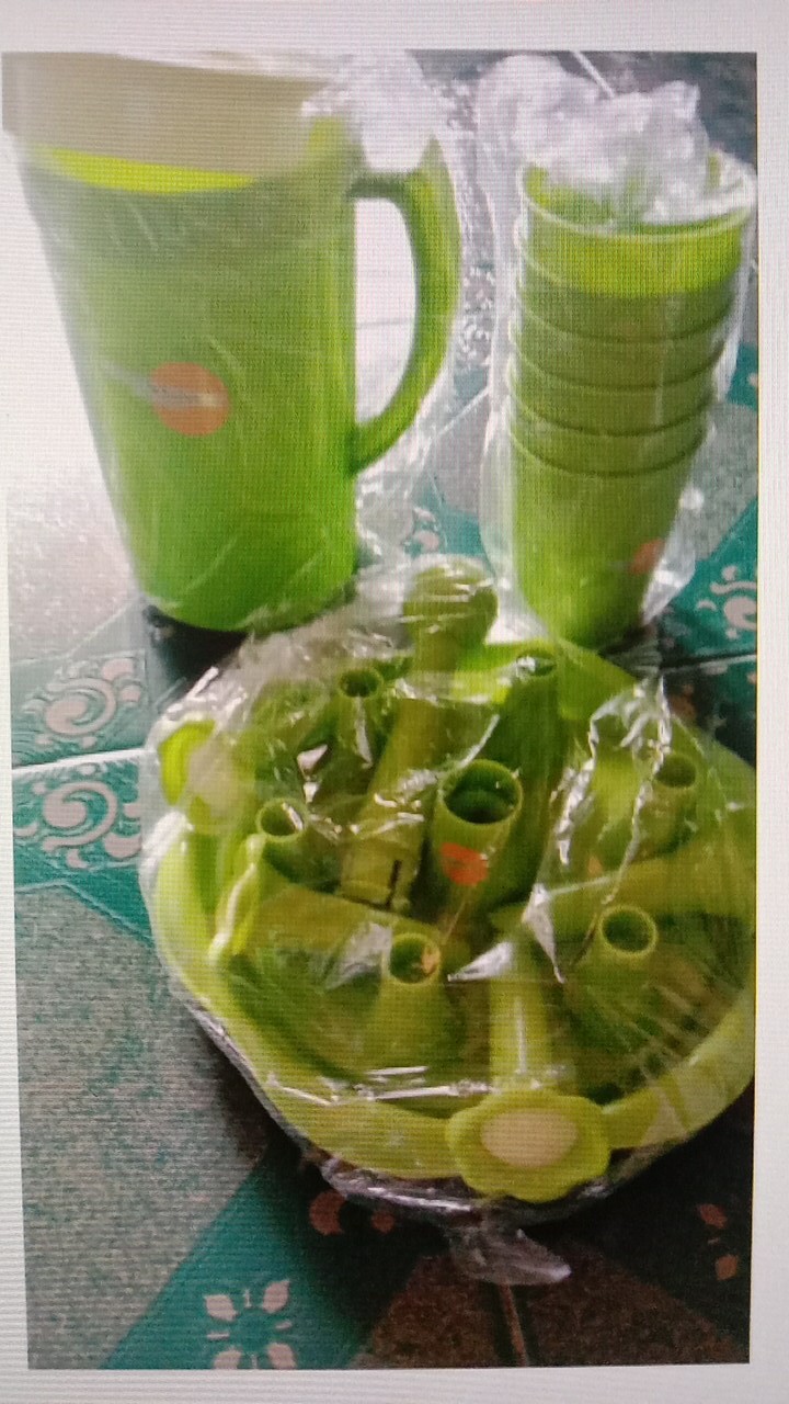 Stand Gelas Set + Teko