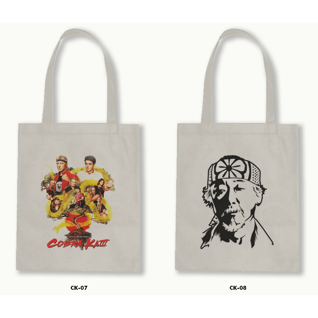 TOTE BAG BLACU 30X40 - COBRA KAI