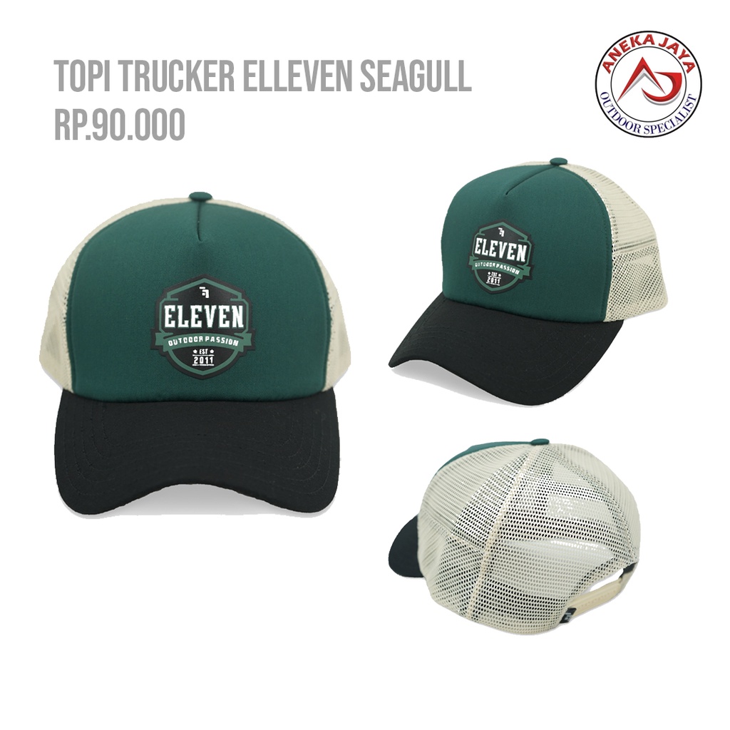 TOPI TRUCKER ELLEVEN SEAGULL