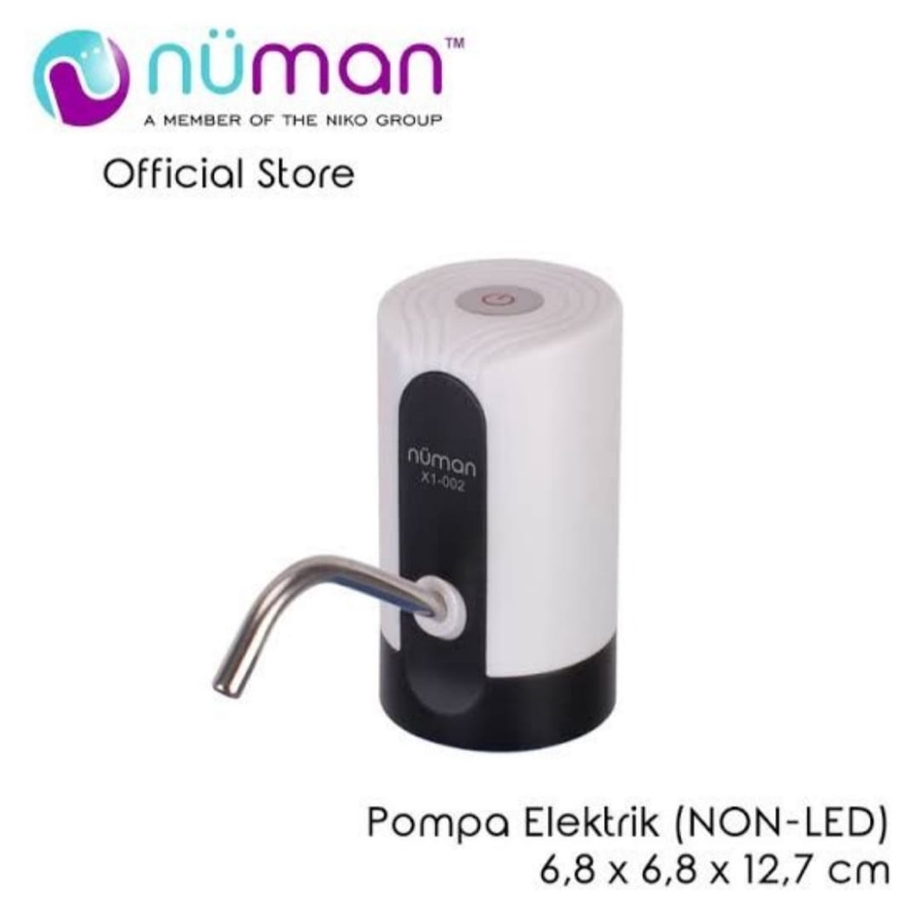 Pompa Air Galon BERGARANSI Numan X1-001 X1-002 Pompa Galon Elektrik Pompa Numan Pompa Dispenser Water