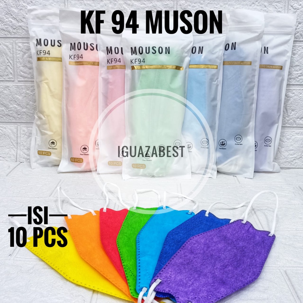 MASKER KF94 MOUSON ISI 10PCS