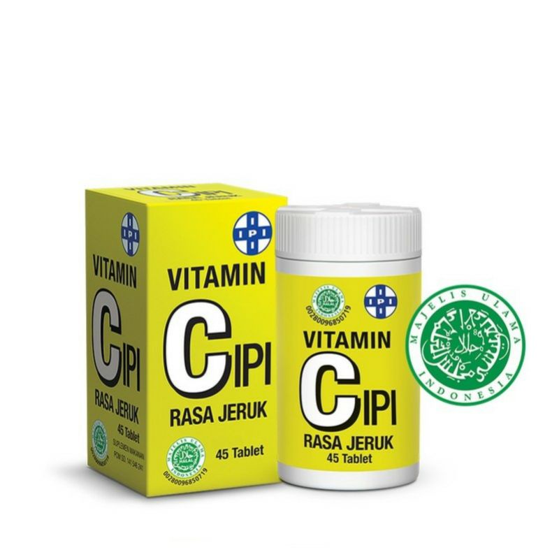 IPI Vitamin C Rasa Jeruk 45 Tablet