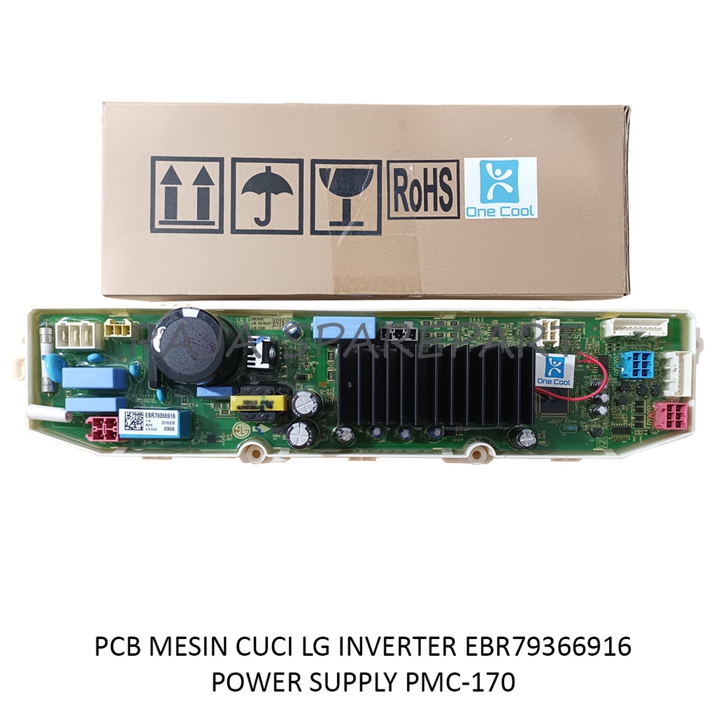 PCB/MODUL MESIN CUCI LG INVERTER EBR79366916 PMC-170