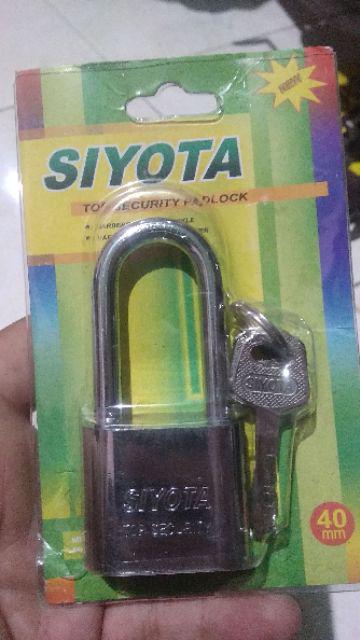 Gembok Rumah / Toko Siyota 40mm Panjang
