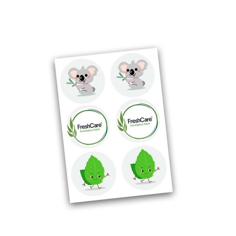 FreshCare Eucalyptus Patch Stiker Masker Isi 12 Pcs