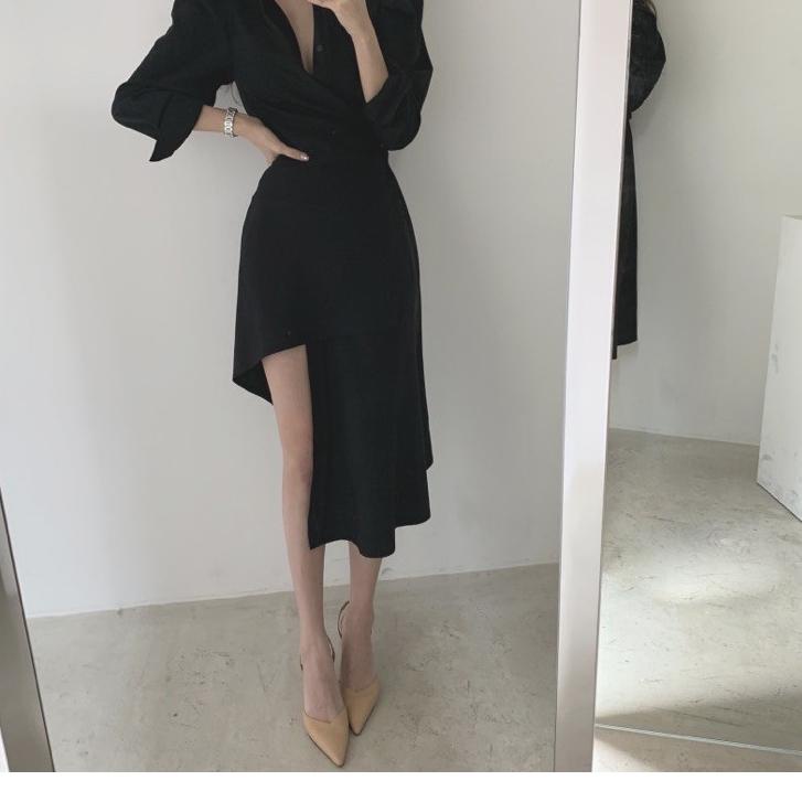 10.10✔️D0550 CHERISH KOREAN STYLE VINTAGE MINI DRESS CASUAL RETRO SIMPLE POLOS|RA7