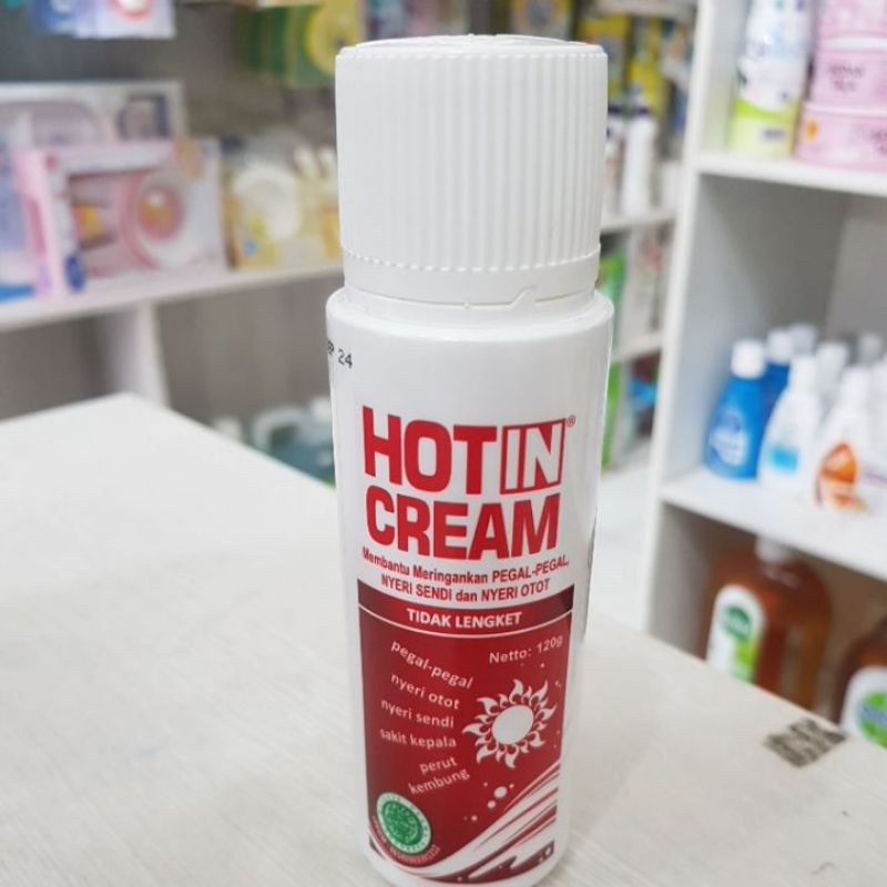 Hotin Cream / Hot In Cream / Meringankan Pegal-Pegal / Urut