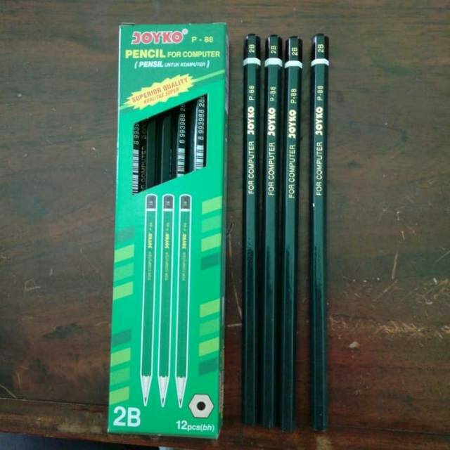 

Pensil 2 B Joyko P-88 1 Pak Isi 12 Pcs
