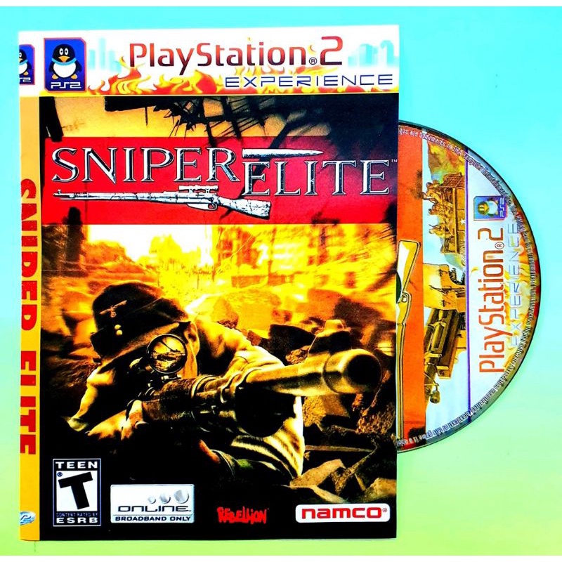 KASET VIDEO GAME PS 2 - GAME SNIPER ELITE TERBARU - KASET GAME PS2 - KASET GAME PLAYSTATION 2 - KASE
