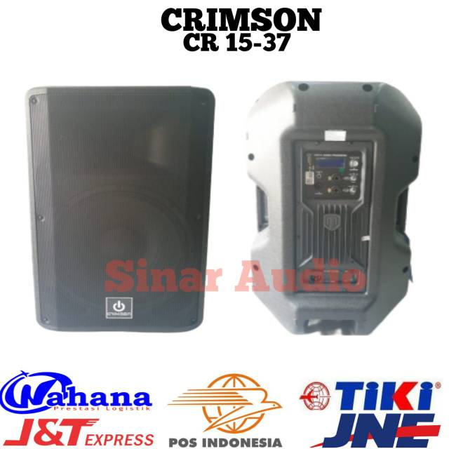 Speaker Aktif Crimson CR 15-37 / Crimson CR 1537 15 inch Sepasang