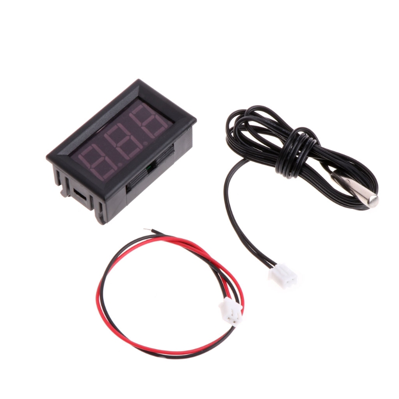 50 ~ 110 °c Digital LED Thermometer DC 5-12V Car Temperature Panel Meter Gauge