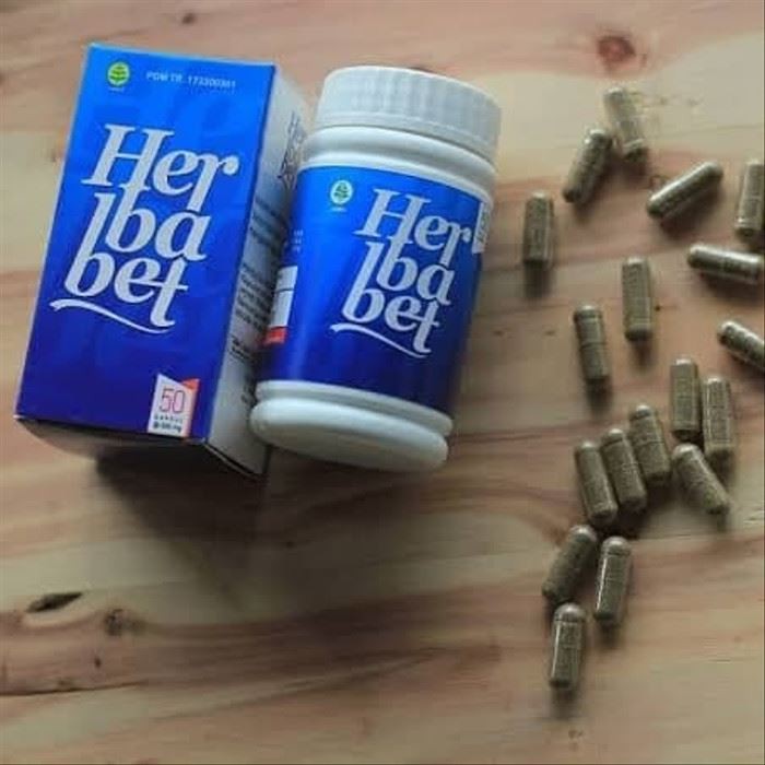 

New Obat Diabetes Kencing Manis Herba Bet Asli Herbal Herbabet Original Resmi BPOM