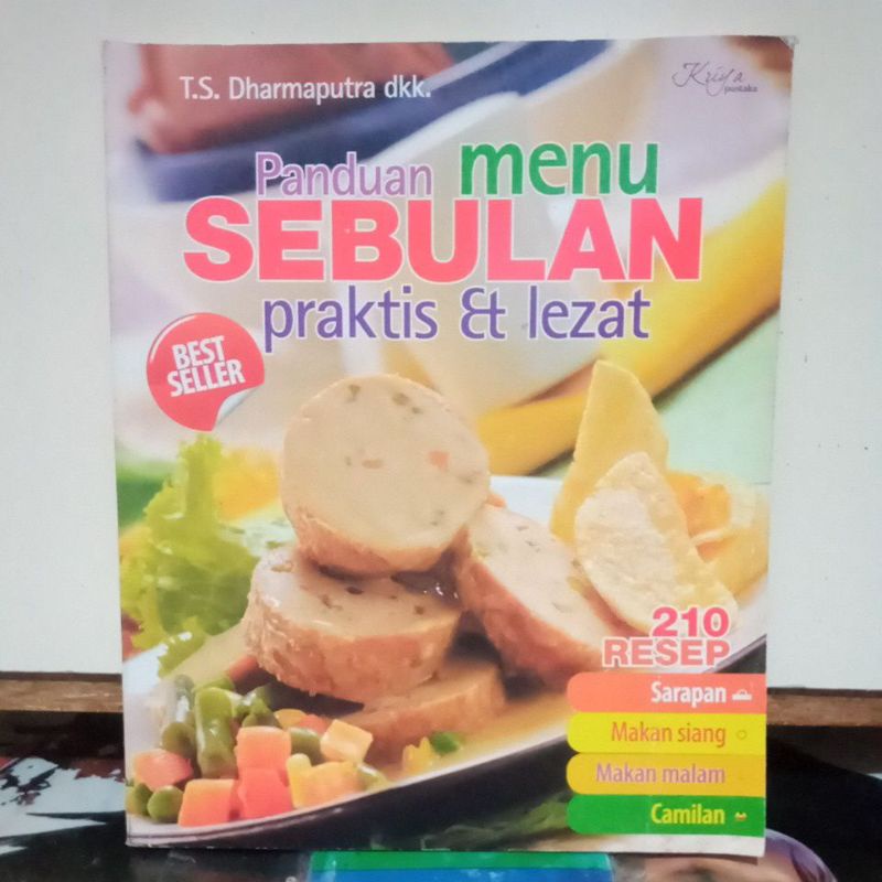 Jual Buku Kuliner - Panduan Menu SEBULAN Praktis & Lezat | Shopee Indonesia