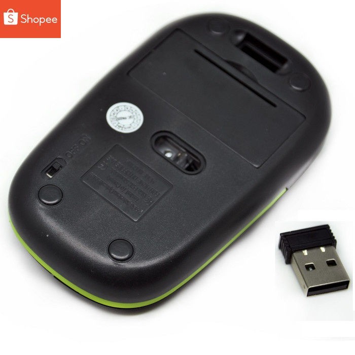 Wireless Optical Mouse 2.4G PLug And Play.