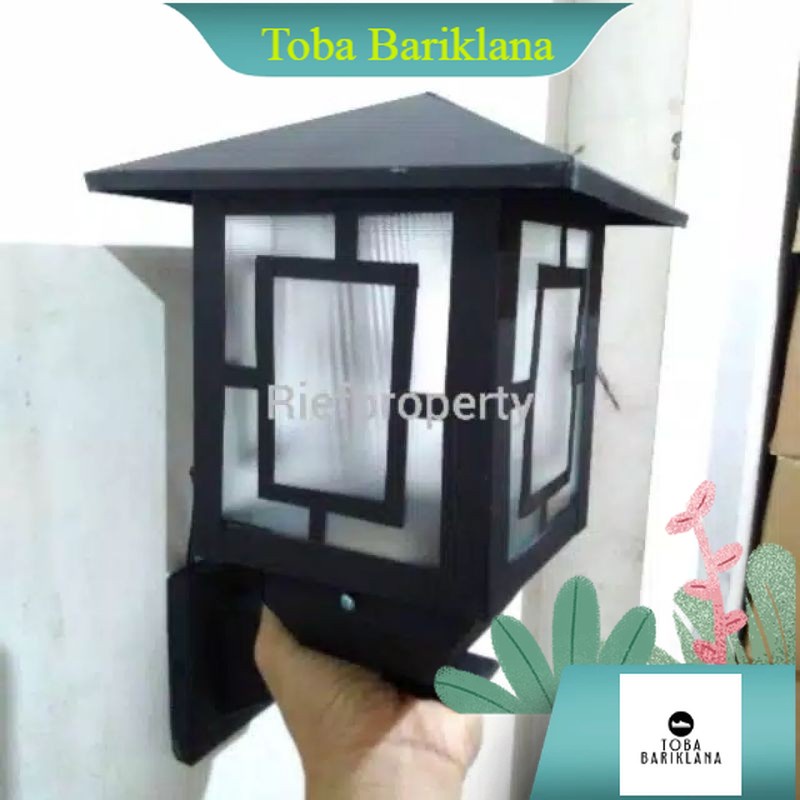 lampu dinding taman HTC lampu pilar kotak