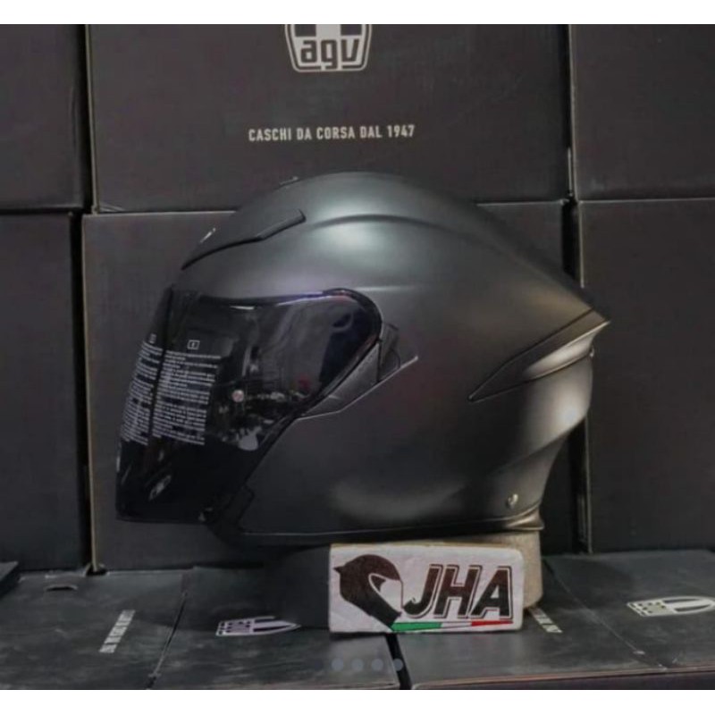 Jual VISOR AGV K5 JET SMOKE ORIGINAL AGV Shopee Indonesia