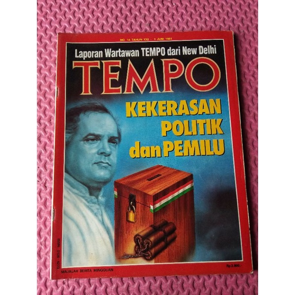 Majalah Tempo Edisi 1 juni 1991 No.14