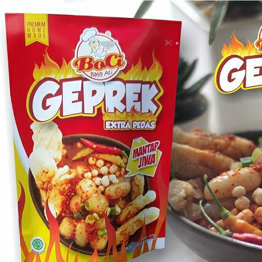 Boci Baso Aci mantap jiwa cuanki boci geprek extra pedas samiraos bapper korean spicy white chury asli garut