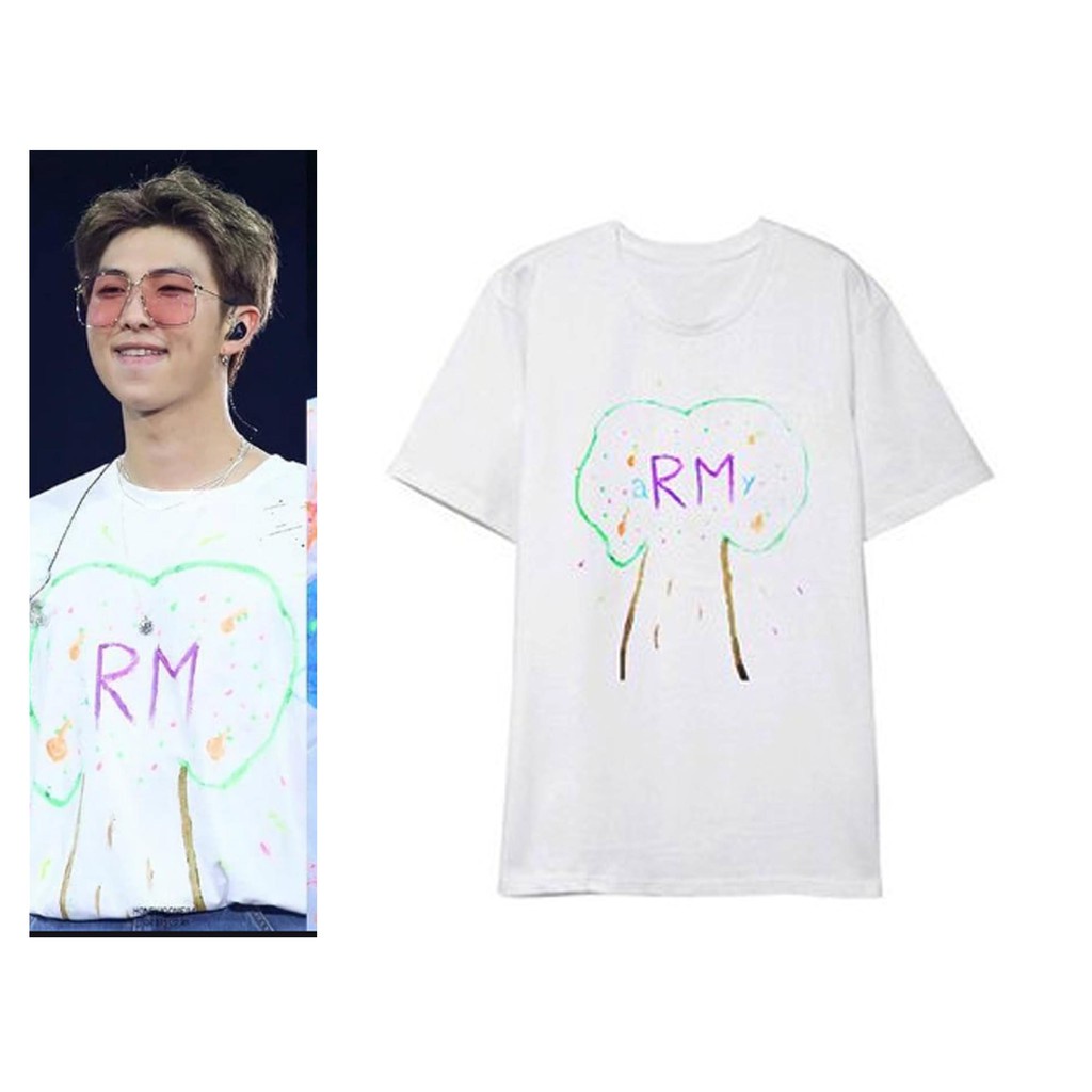 Kaos BTS RM Muster DTF Print