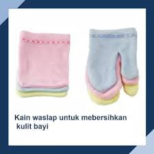 washlap bayi jari dan kotak handuk washlap mandi kain lembut